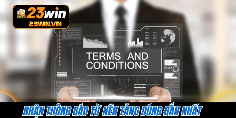 Nhận thông báo từ nền tảng đúng đắn nhất