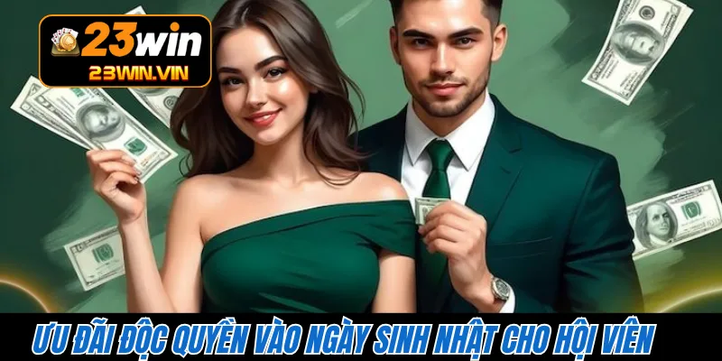 Ưu đãi độc quyền vào ngày sinh nhật cho hội viên