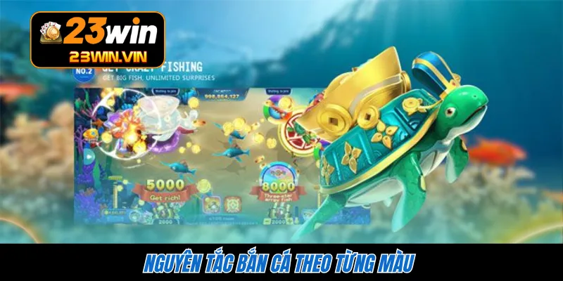 Nguyên tắc bắn cá theo từng màu